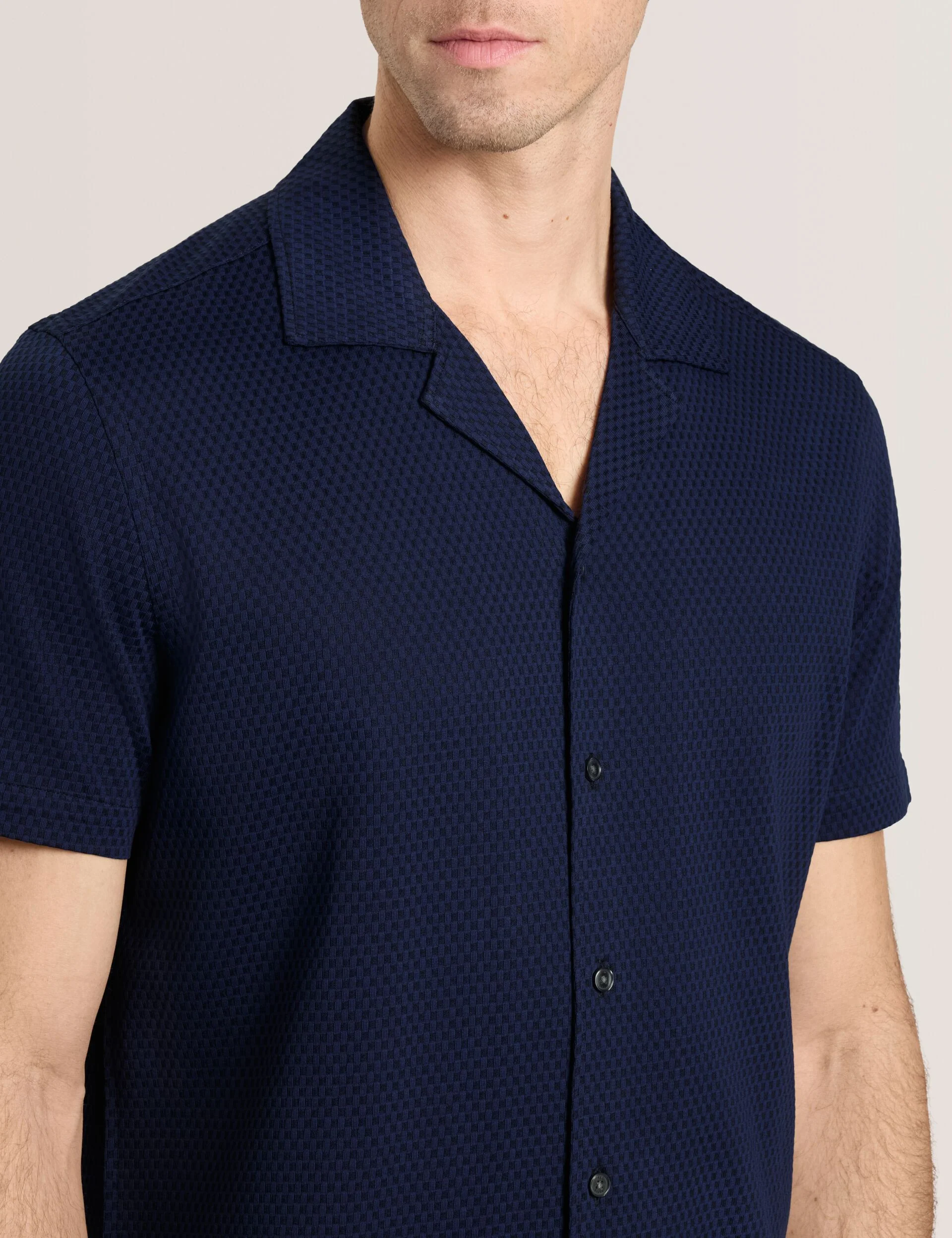 CAMP SHIRT | NAVY - Image 4