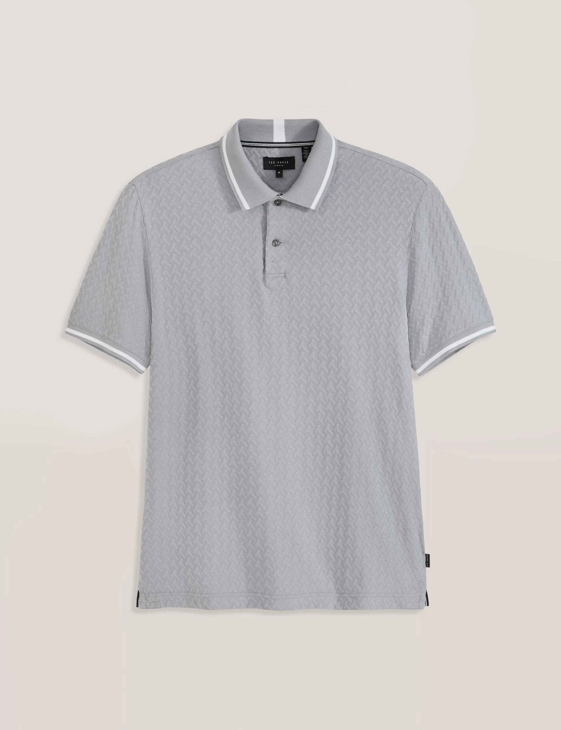 TEXTURE POLO | GREY - Image 5