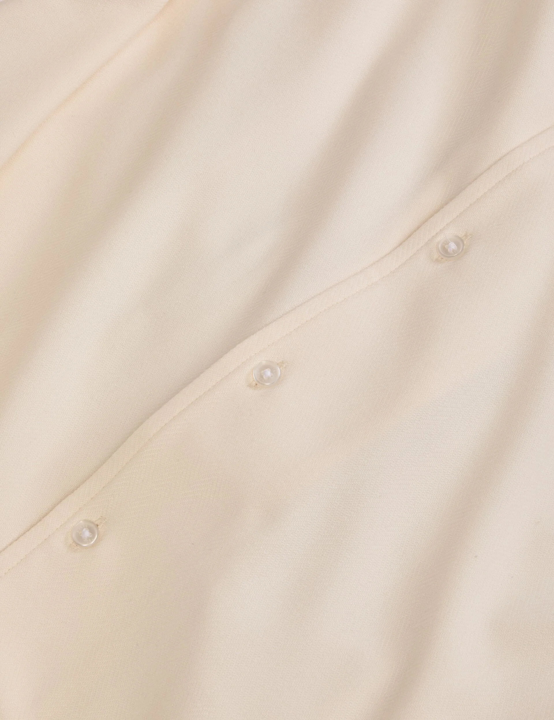 Textured Camp Shirt | IVORY - Image 6